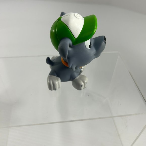 Paw Patrol Bath Squirter Rocky Toy Figure Cake Topper 3" Tall Plastic - Picture 4 of 7